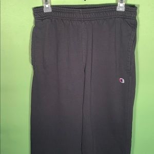 Champion black sweatpants men’s medium